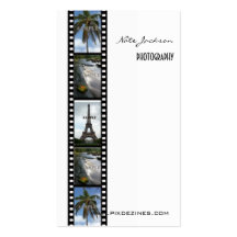 Plantilla de las fotos de las tarjetas de visita d