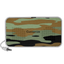 Plantilla del altavoz del Doodle de Camoflage