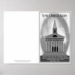 Plantilla del amo del boletín de la iglesia de Rep Poster