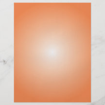 Plantilla del aviador: Pendiente radial: Naranja Flyer Personalizado