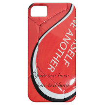 Plantilla del caso del iPhone 5 del balón de fútbo iPhone 5 Protector