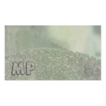 Plantilla del impresionista de la naturaleza de De Tarjeta Personal