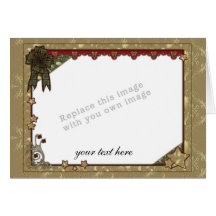 Plantilla del navidad felicitacion 