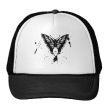 Plantilla del personalizar de las mariposas del ~  gorros bordados