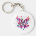 Plantilla del personalizar de las mariposas del ~  llaveros personalizados
