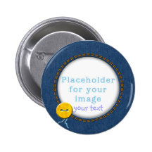 Plantilla "dril de algodón y botón " pins