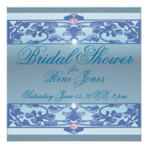 Plantilla nupcial floral de la invitación de la du
