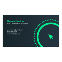 Plantilla profesional gris y verde de la tarjeta d