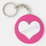 Plantilla "rosa con las flores " llavero personalizado