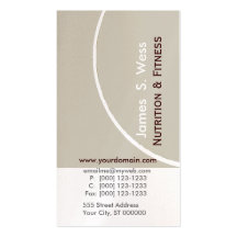 Plantilla única moderna plantilla de tarjeta personal
