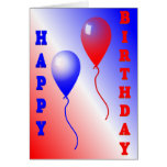 Plantilla vertical de la tarjeta del feliz cumplea