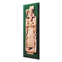 Plaquette de marfil de dios impresión en lona estirada