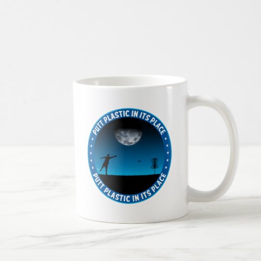 Plástico del putt en su lugar #8 taza