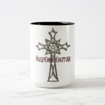 Plata de la cruz céltica tazas