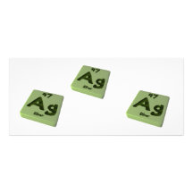 Plata del AG Tarjetas Publicitarias Personalizadas