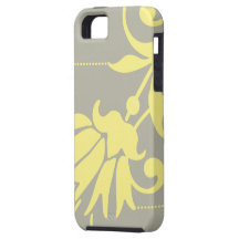 Plata/mantequilla botánicas - caso del compañero iPhone 5 protector