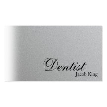 Plata simple de la tarjeta de visita del Orthodont