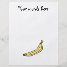 Plátano Tarjeta Publicitaria