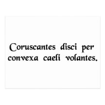 Platillos volantes tarjetas postales