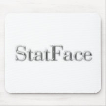 Platino de StatFace Tapete De Ratones