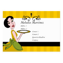 Plato de oro plantilla de tarjeta personal