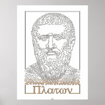 Platón. Filósofo griego [014] Posters