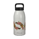 platypus pato-cargado en cuenta botellas de beber