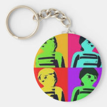 PLAY MOBIL  ANDY WARHOL LLAVERO PERSONALIZADO