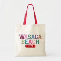 Playa 1974 de Wasaga Bolsas Lienzo