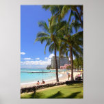 Playa 2 de Waikiki Poster
