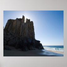 Playa 9 de Cabo San Lucas Poster