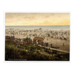 Playa, Borkum, Schleswig-Holstein, Alemania pH rar Tarjeta Postal