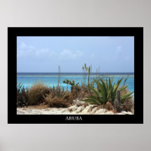 playa de Aruba Posters