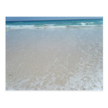 Playa de herradura de la bahía postal
