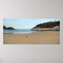 Playa de la Concha en Donostia - San Sebastián Impresiones