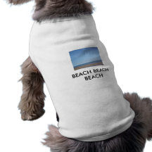 PLAYA DE LA PLAYA DE LA PLAYA CAMISA DE PERRITO