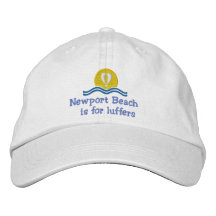 Playa de Luffers Sunset_Newport Gorra De Beisbol