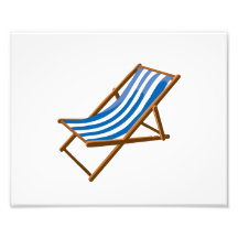 playa de madera rayada azul chair.png fotografía  