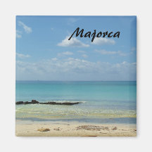 Playa de Majorca - imán del recuerdo