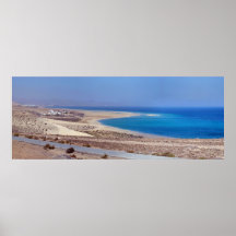 Playa de Sotavento en Fuerteventura Posters