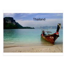 Playa de Tailandia en Krabi (St.K) Postal