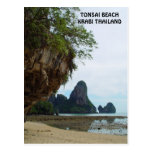 Playa de Tonsai, postal de Krabi Tailandia