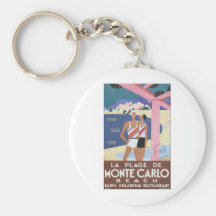 Playa del de Monte Carlo del Plage del La Llaveros Personalizados