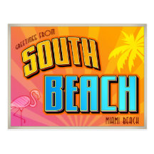 PLAYA DEL SUR TARJETA POSTAL
