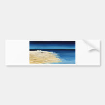 Playa Etiqueta De Parachoque