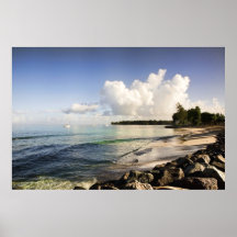 Playa I de Barbados Posters