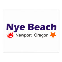 Playa Newport Oregon de Nye Postal