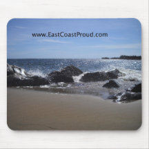 Playa orgullosa Mousepad de la costa este Tapete De Raton