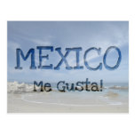 Playa perfecta; Recuerdo de México Tarjetas Postales