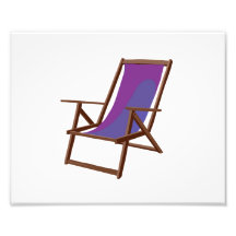 playa púrpura chair.png de la tela impresiones fotográficas
